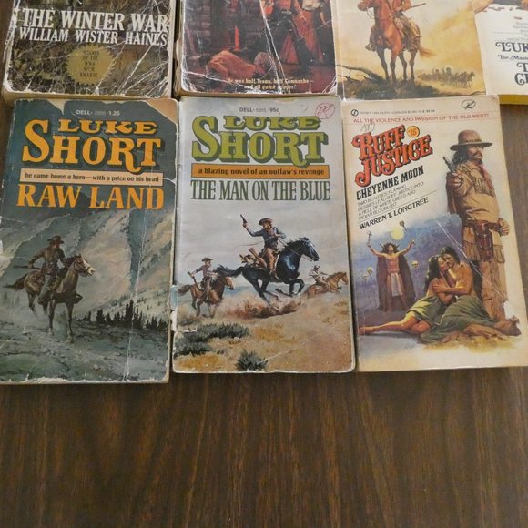 Lot of 10 Vintage 60s 70s Western Paperbacks~ Luke Short and More - Picture 5 of 10